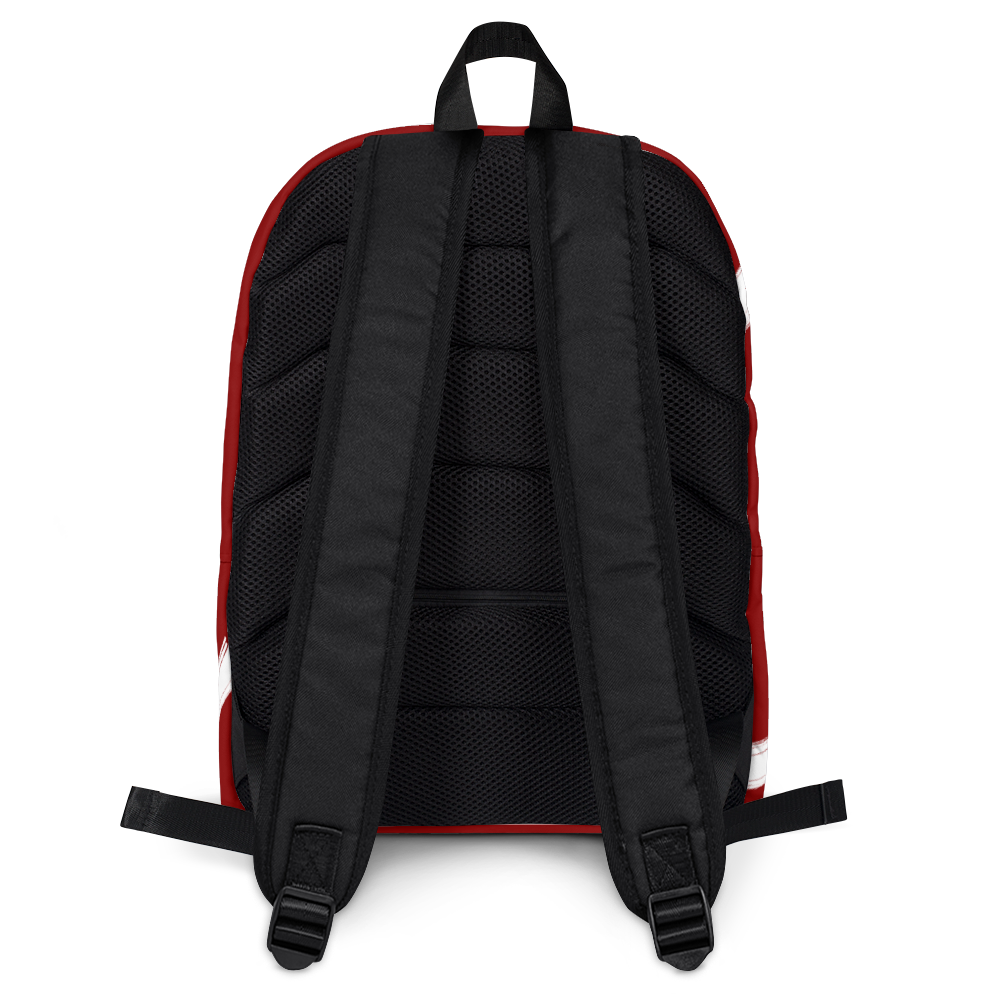 Brave, Kind & Smart (Color: Red) - Backpack