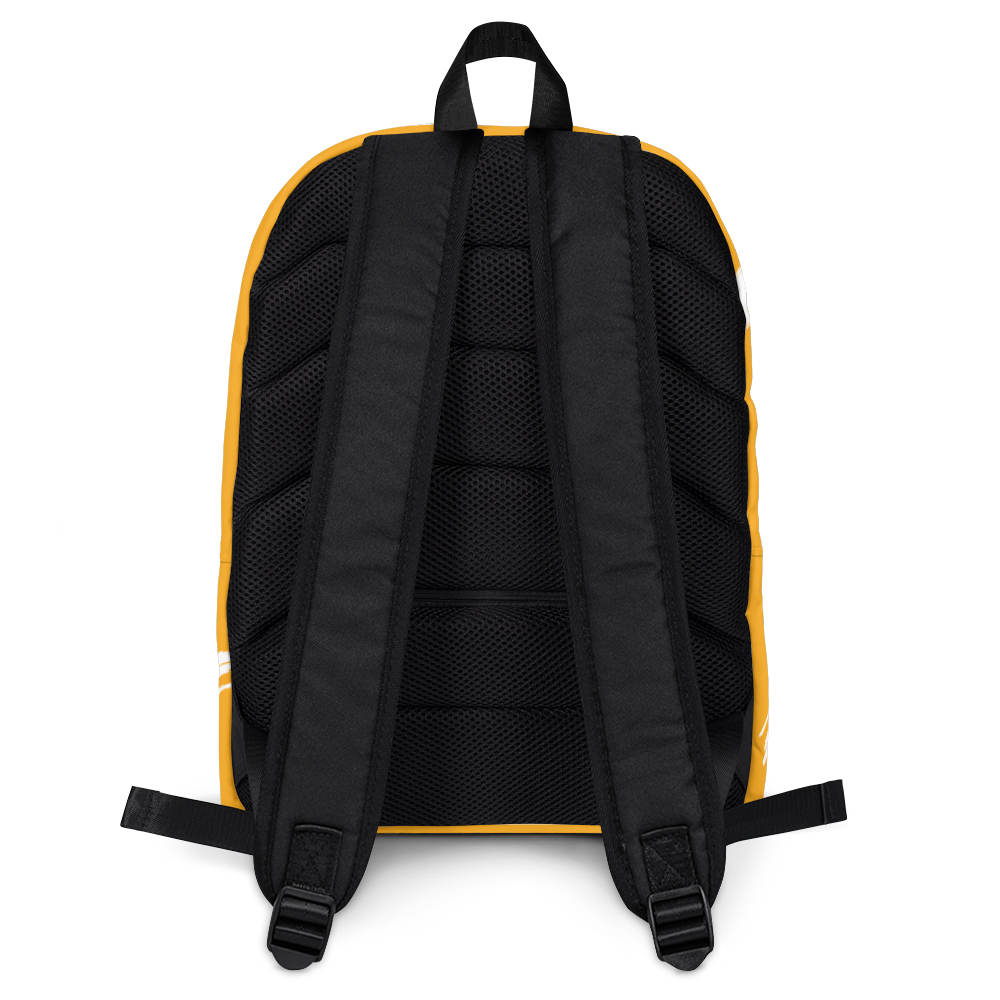 Brave, Kind & Smart (Color: Mustard) - Backpack