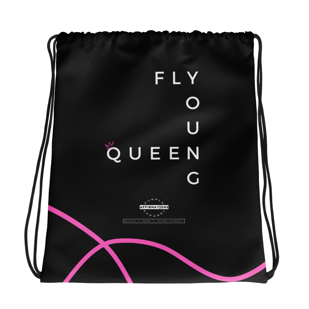 Fly Young Queen - Drawstring Bag
