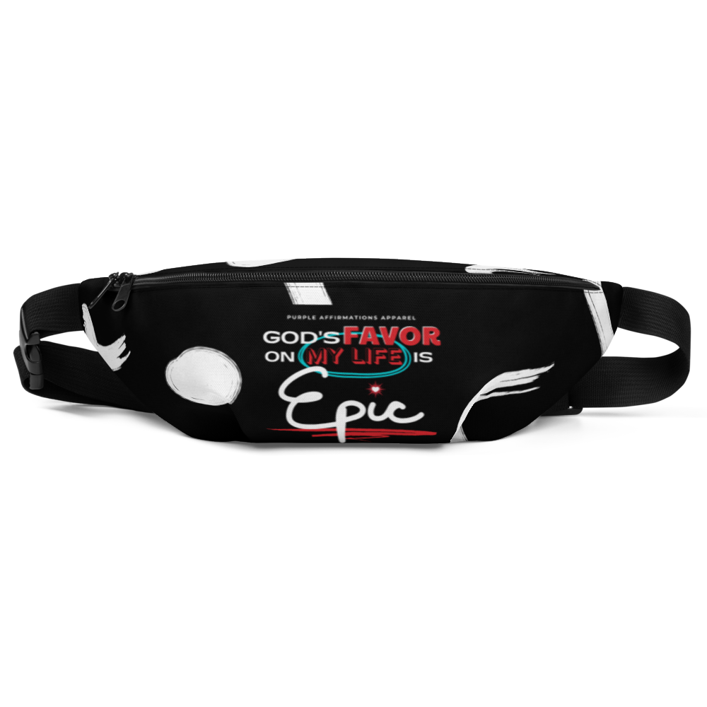 God's Favor is Epic - Waist Pouch
