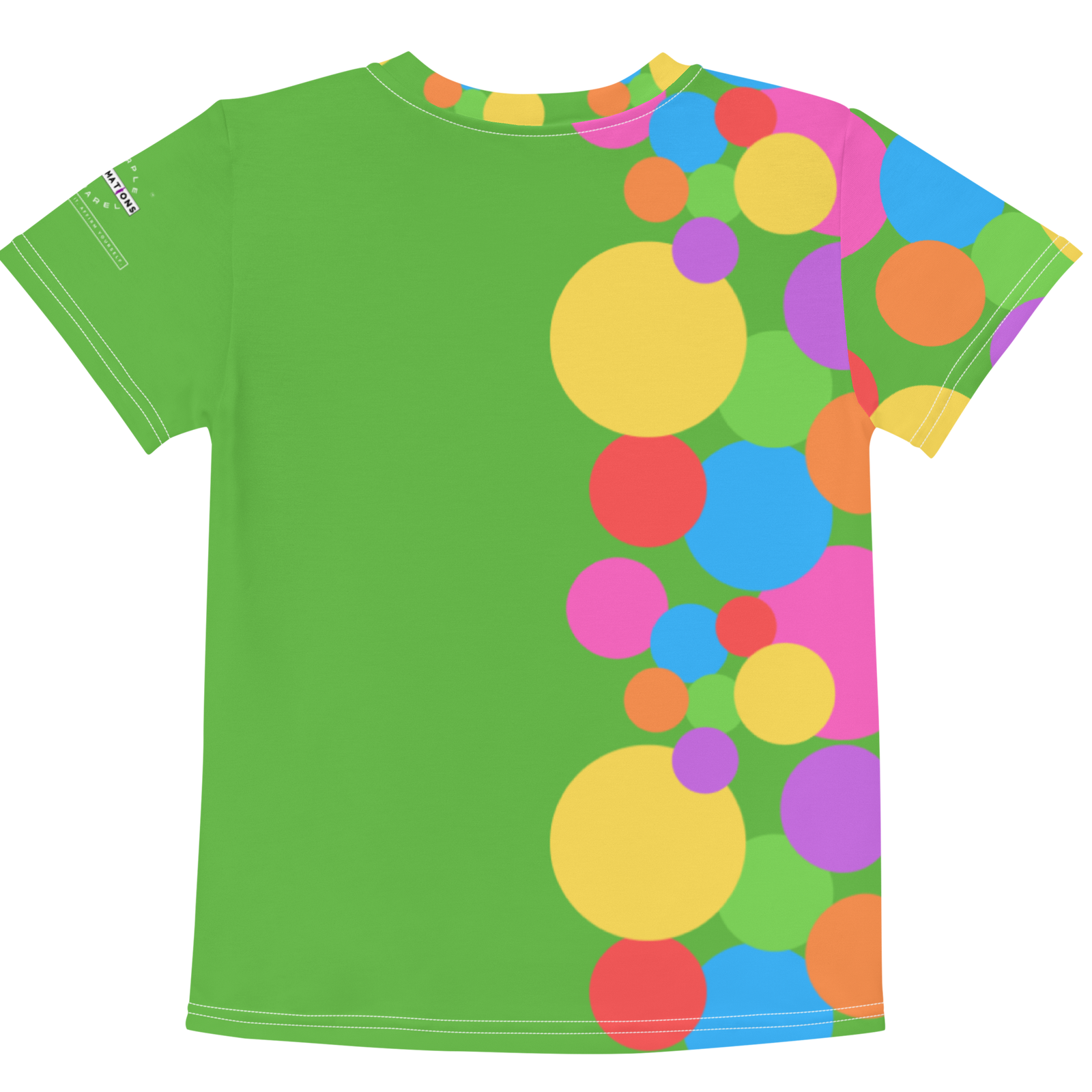 Tiny Steps & Big Dreams (Green) - Kid's Jersey Style Shirt