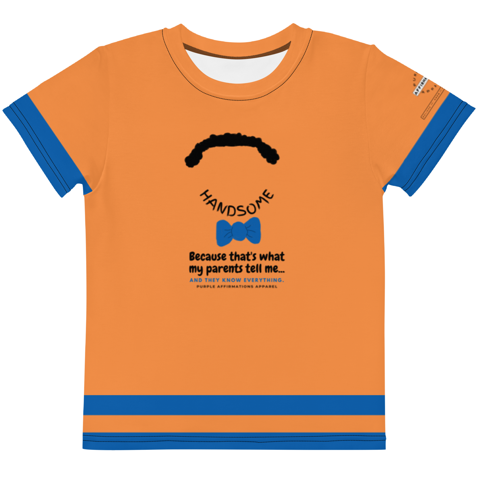 Handsome Because - Kid's Jersey Style Shirt