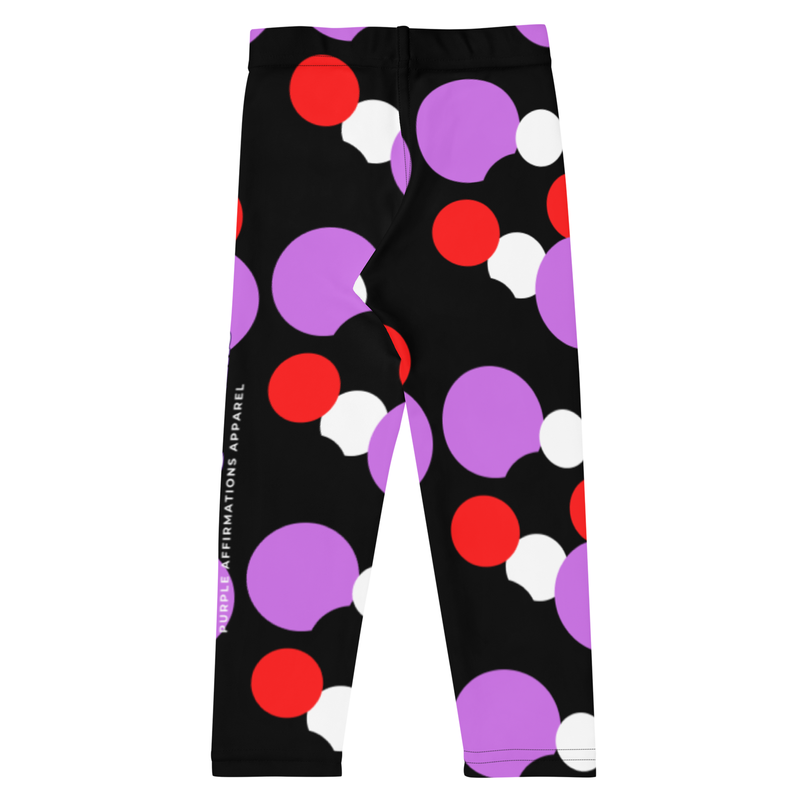 Tiny Steps & Big Dreams (Black) - Kid's Leggings