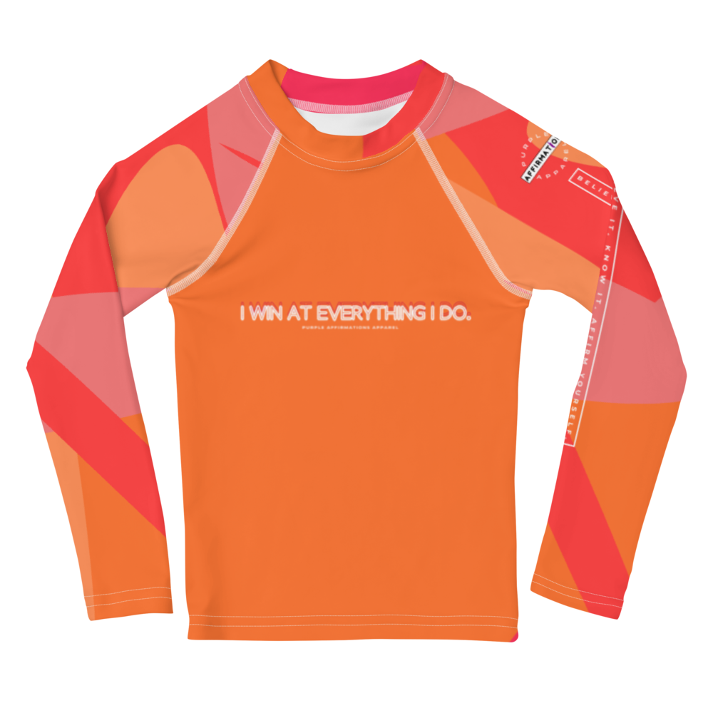 Win At Everything - Kid's Rash Guard