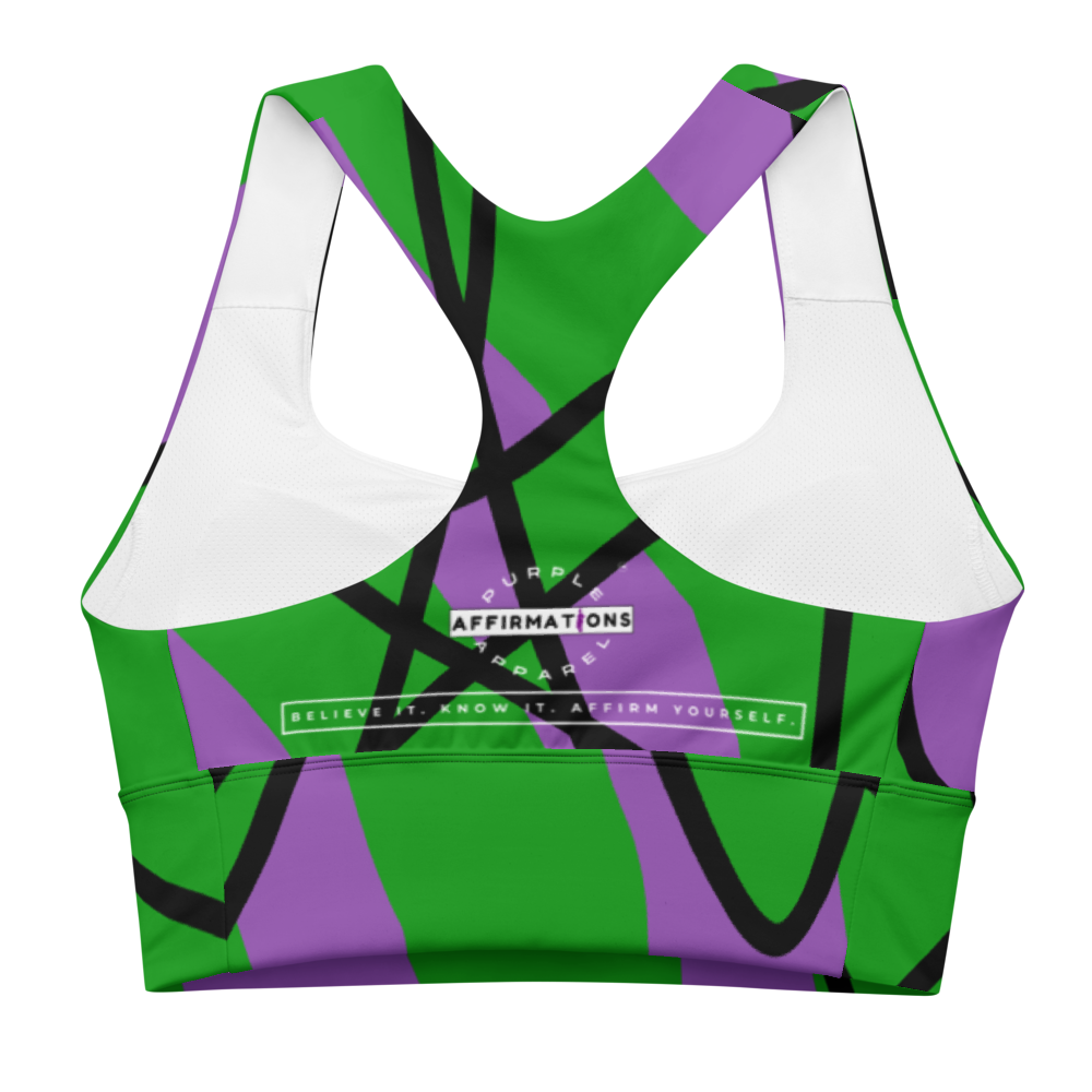 Class, Dignity & Grace - Longline Sports Bra