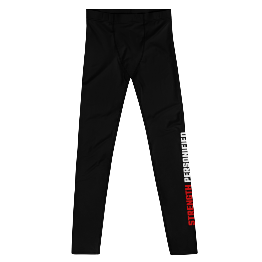 Strength Personified (Red/Black) - Men's Leggings