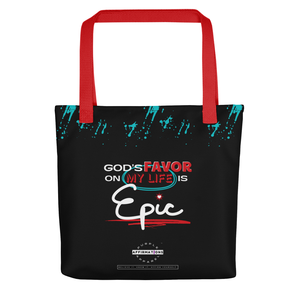 God's Favor is Epic - Tote Bag