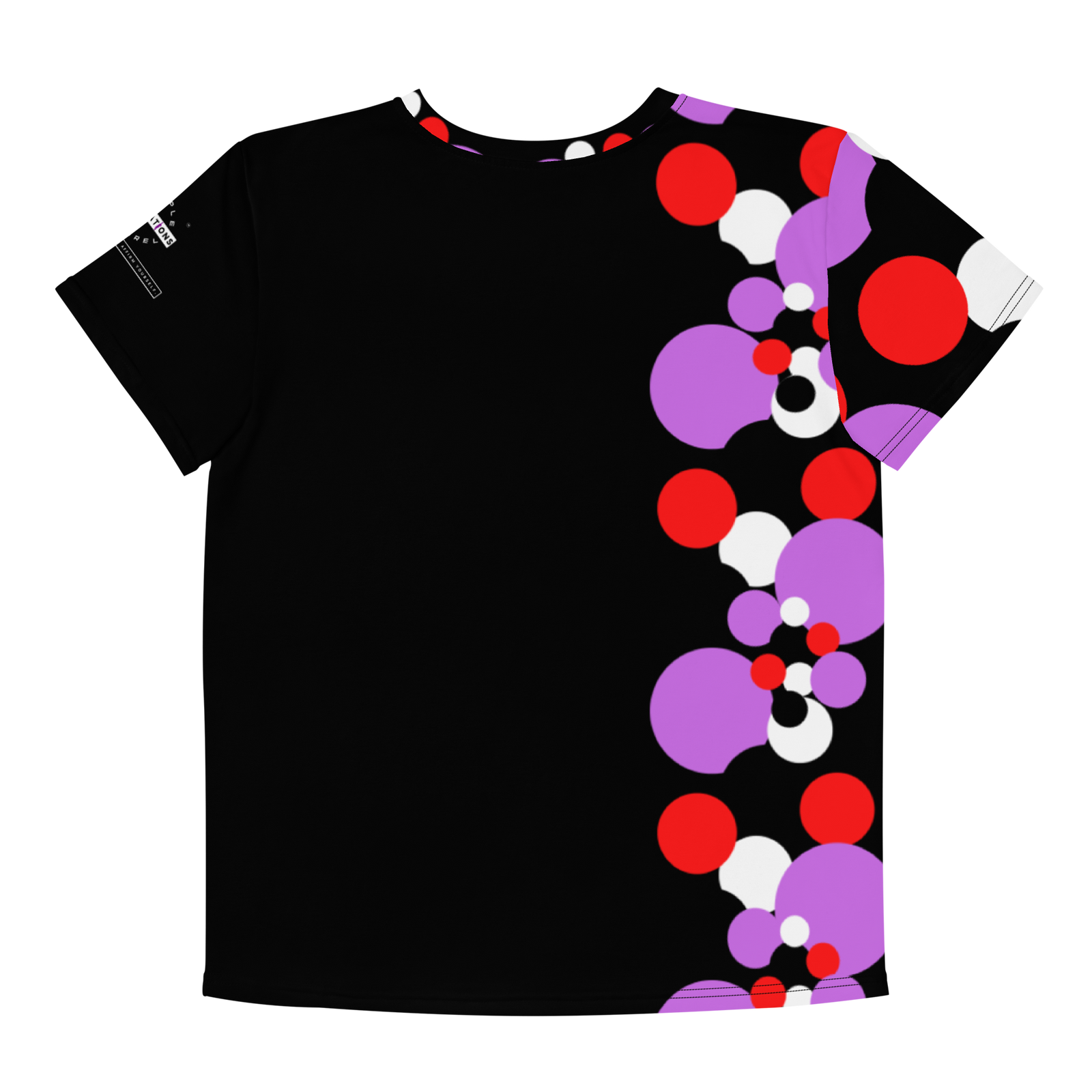 Tiny Steps & Big Dreams (Black) - Youth Jersey Style Shirt