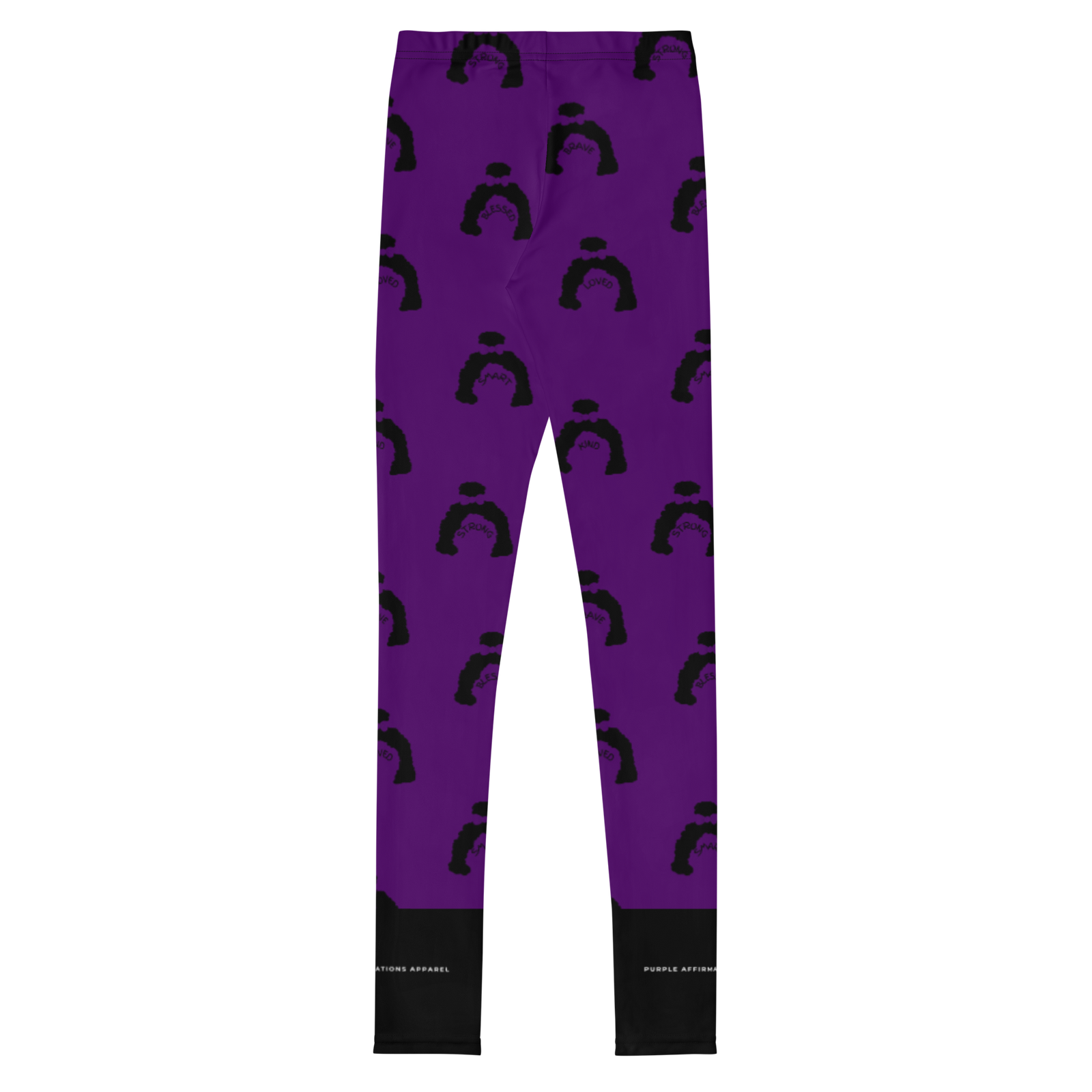 Beautiful & Covered in Affirmations - Youth Leggings