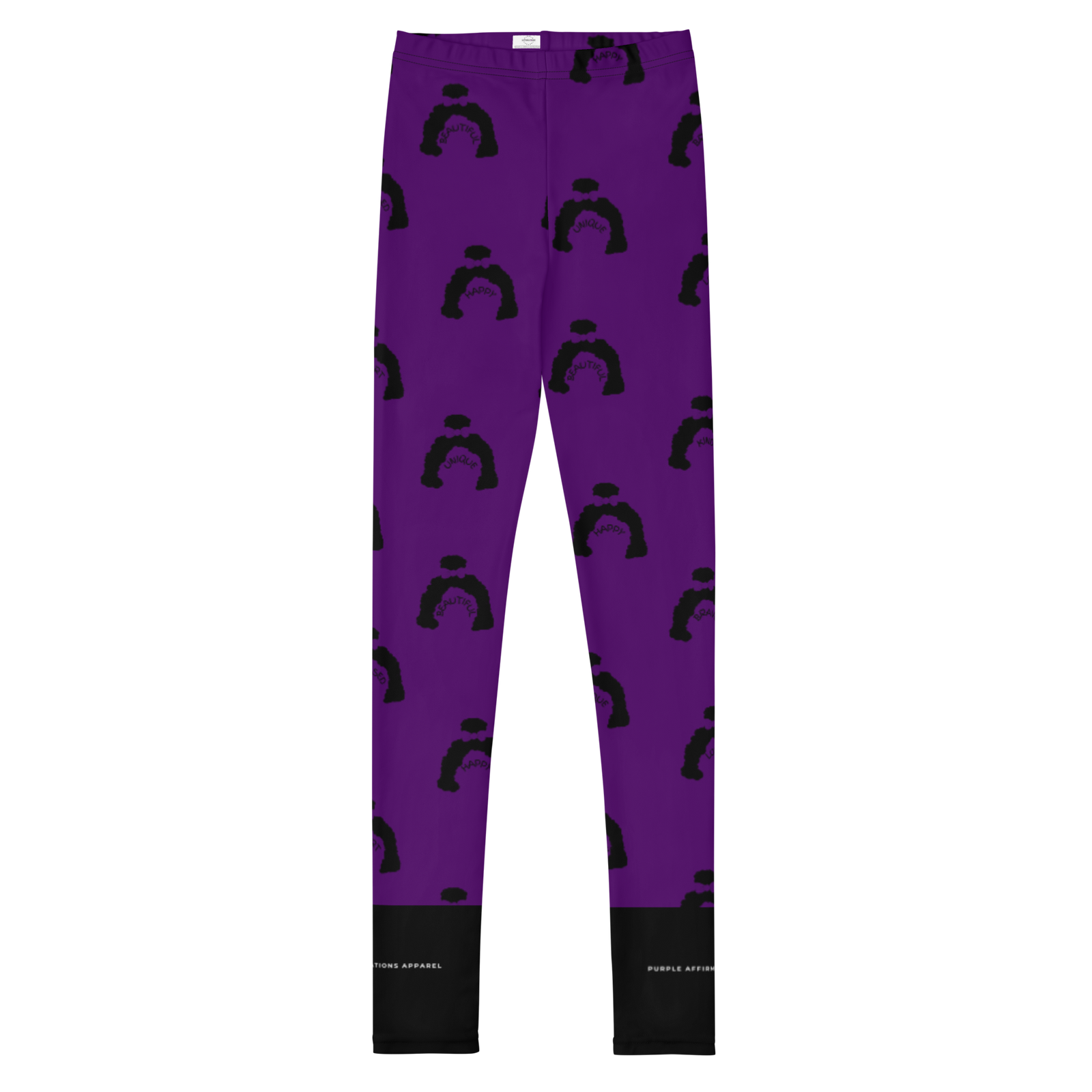 Beautiful & Covered in Affirmations - Youth Leggings