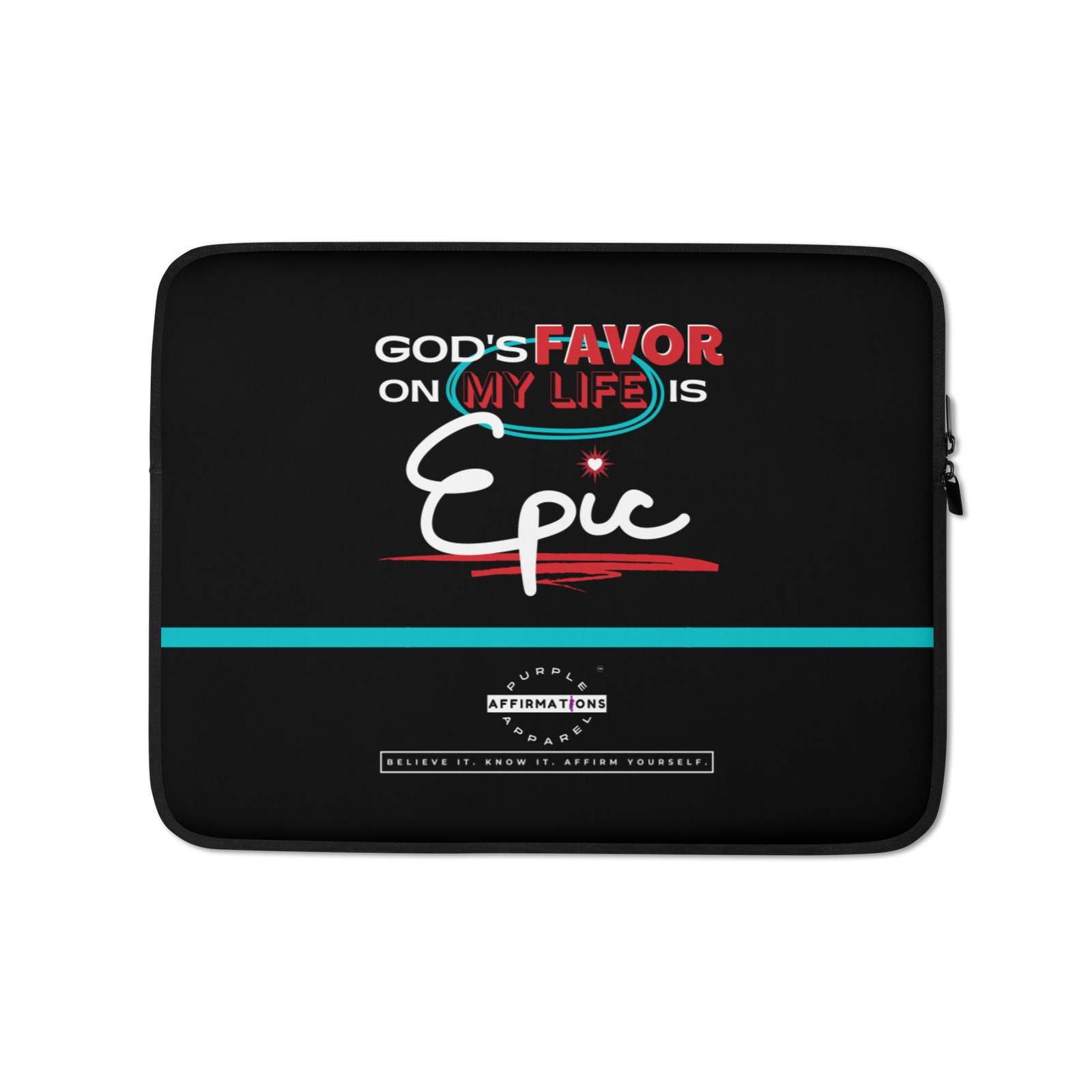 God's Favor is Epic - Laptop Sleeve