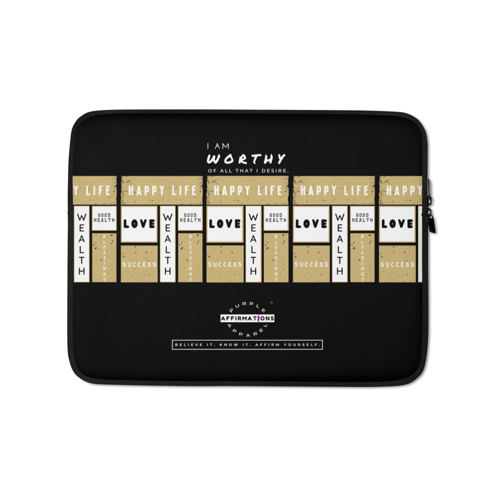 I Am Worthy - Laptop Sleeve