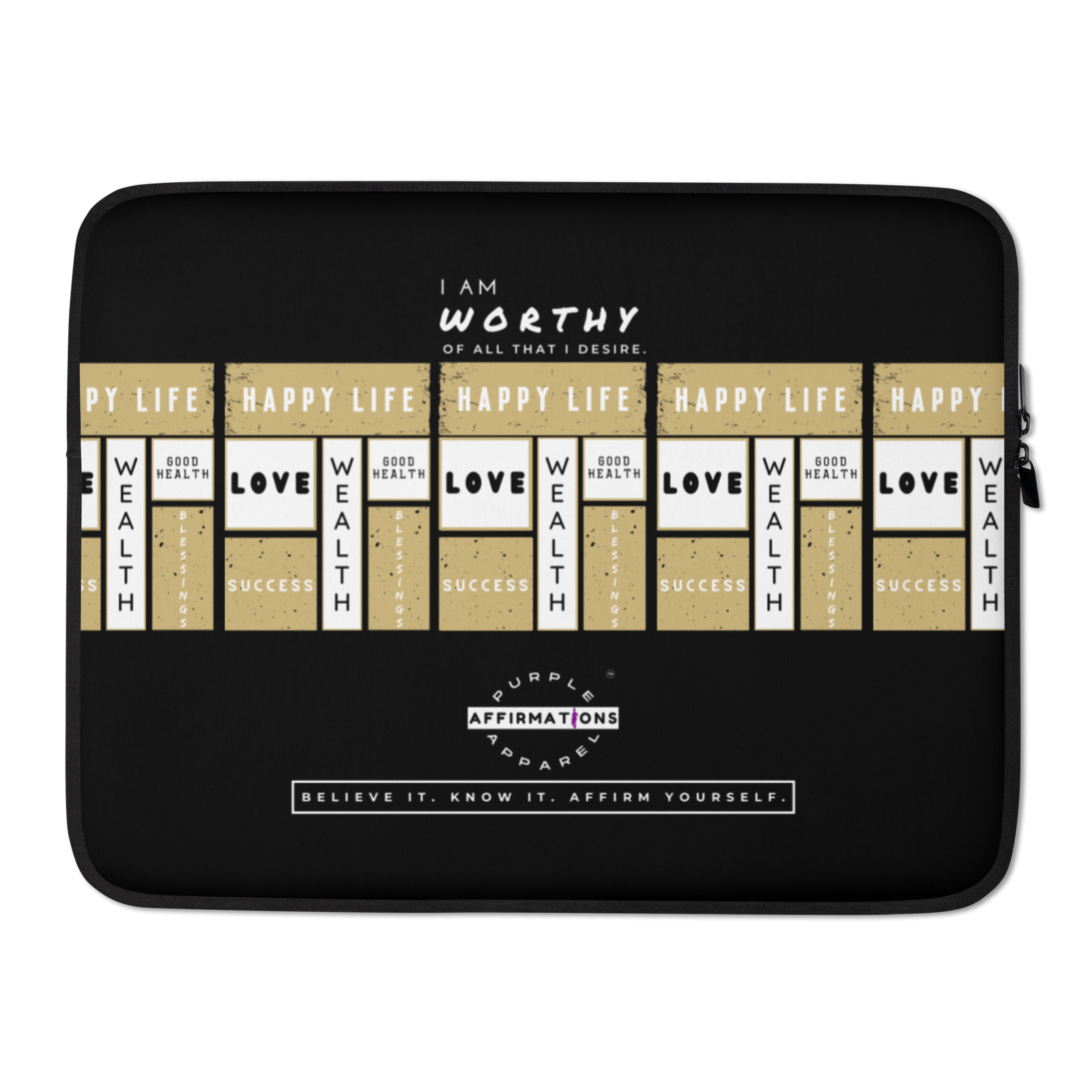 I Am Worthy - Laptop Sleeve