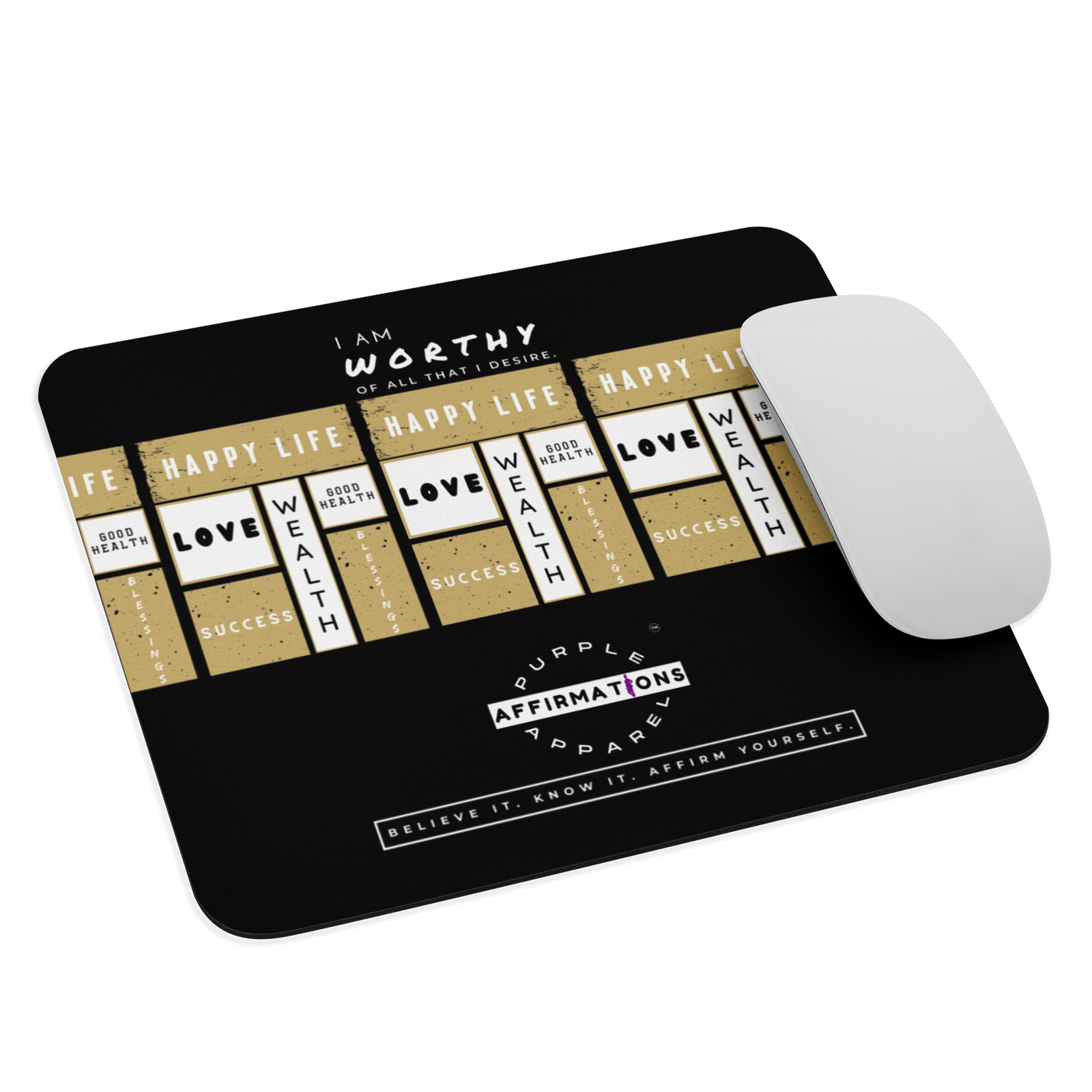 I Am Worthy - Mouse Pad