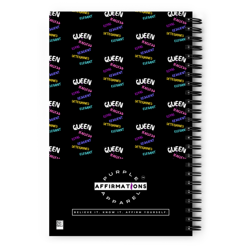 Queen Characteristics - Spiral Dotted Notebook