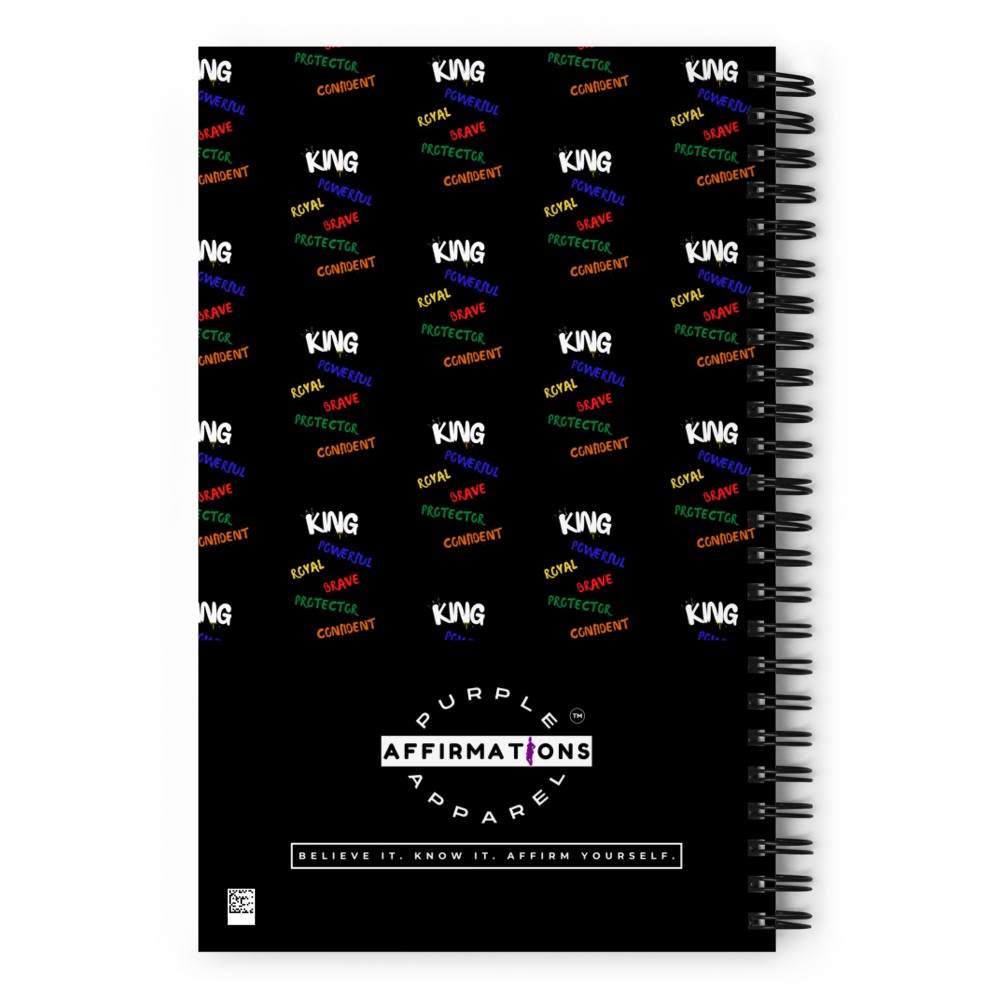 King Characteristics - Spiral Dotted Notebook
