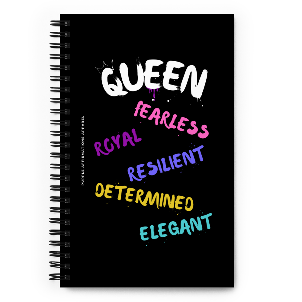 Queen Characteristics - Spiral Dotted Notebook