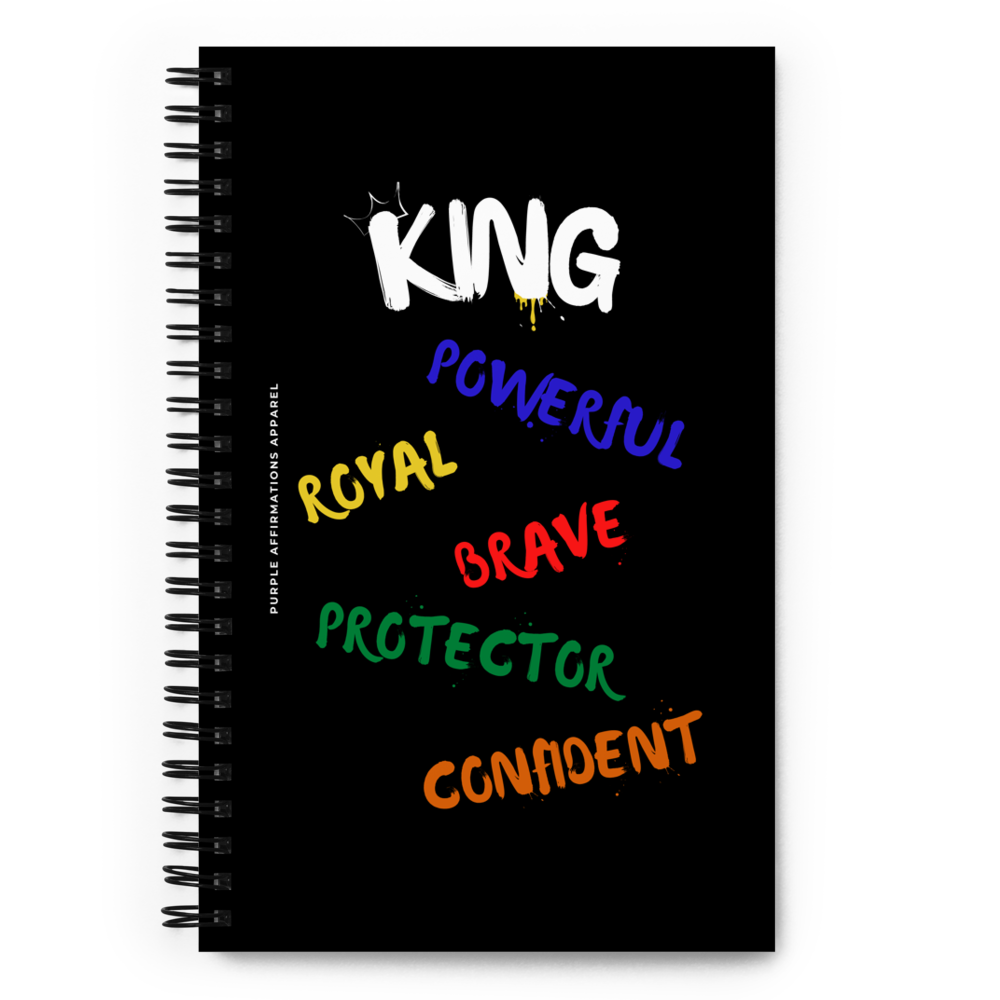 King Characteristics - Spiral Dotted Notebook