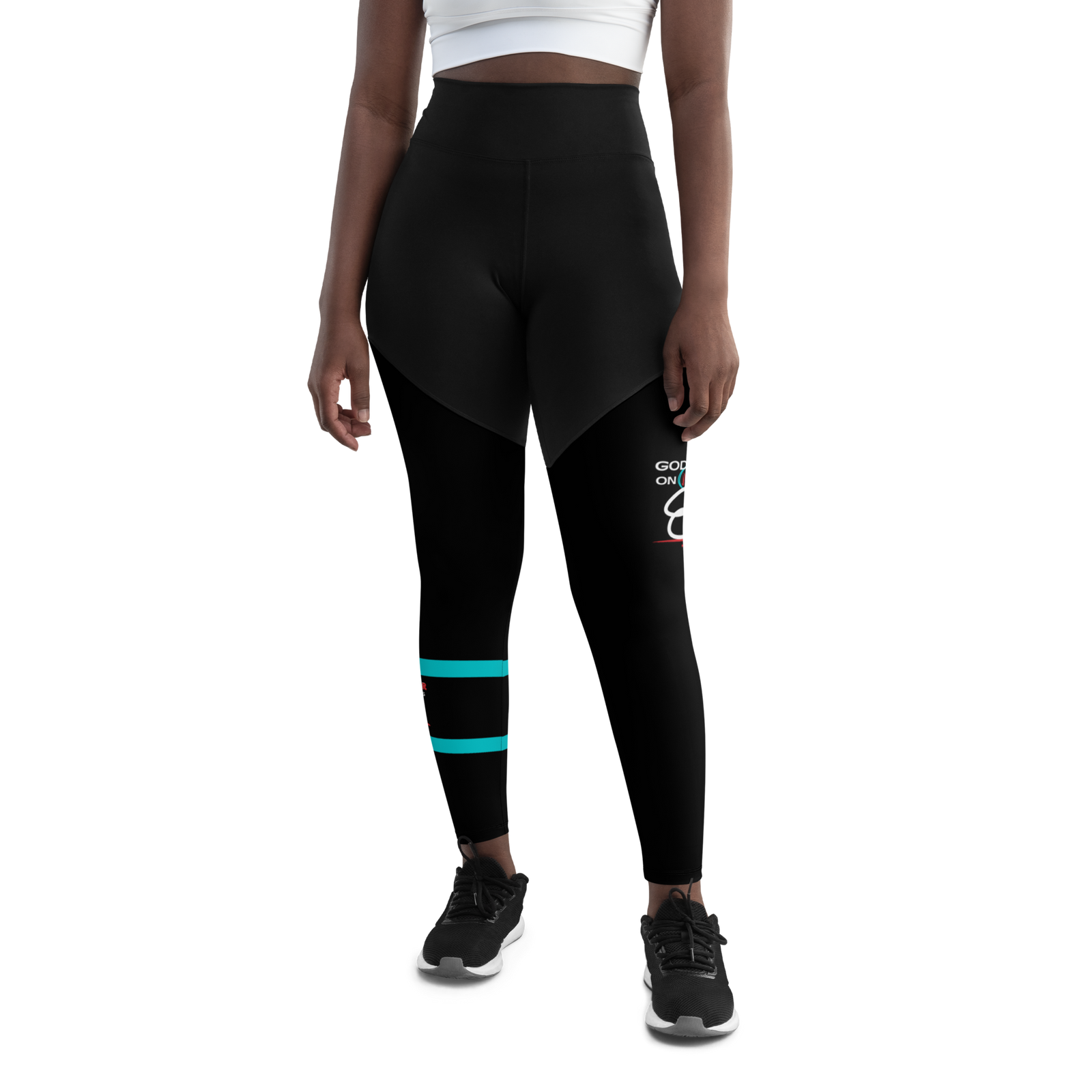 God's Favor is Epic - Sports Leggings