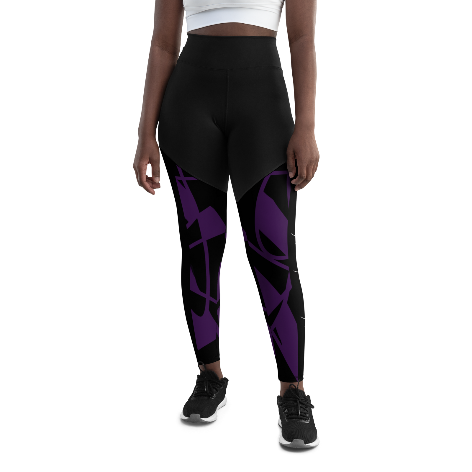 Walking in Wealth & Wellness - Sports Leggings
