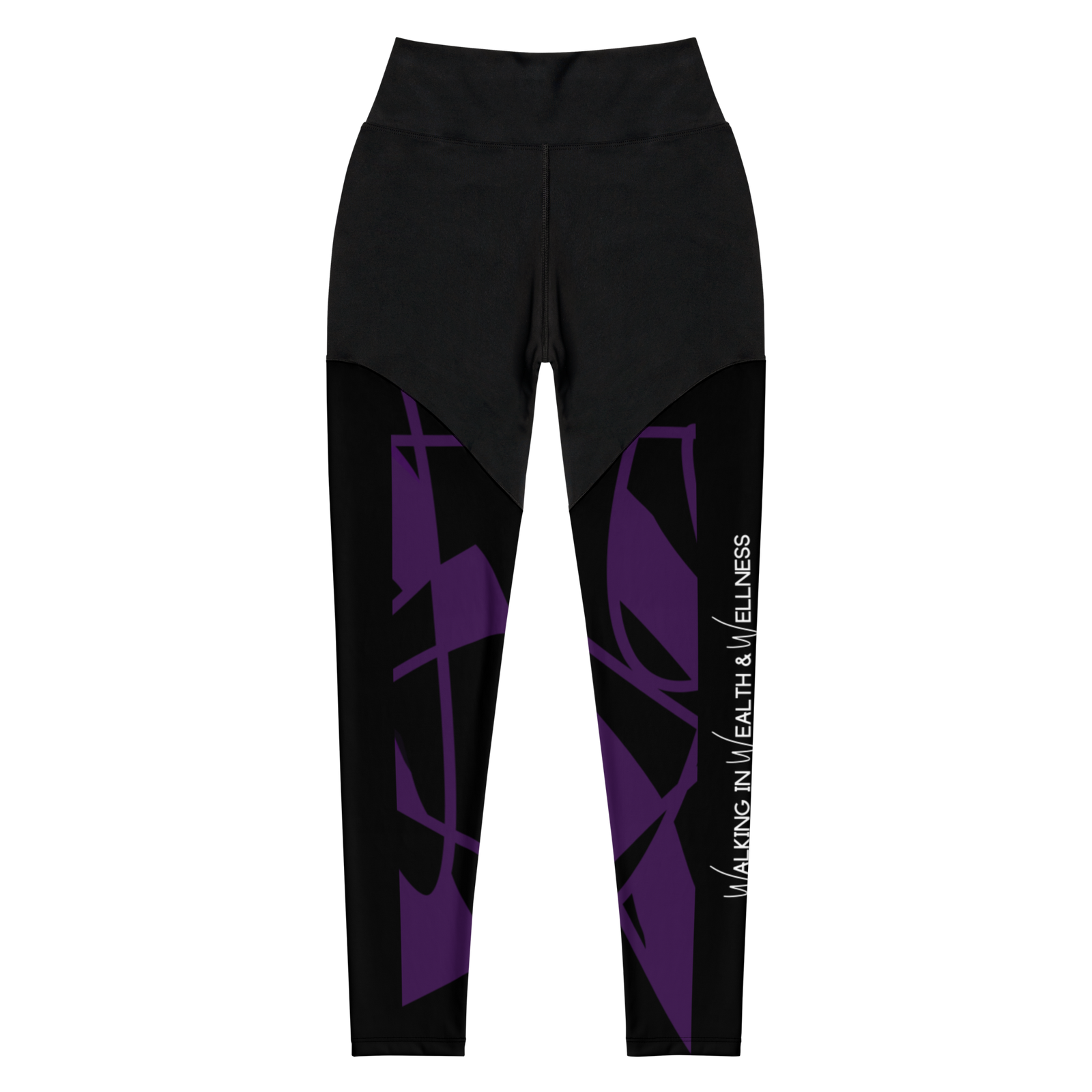 Walking in Wealth & Wellness - Sports Leggings