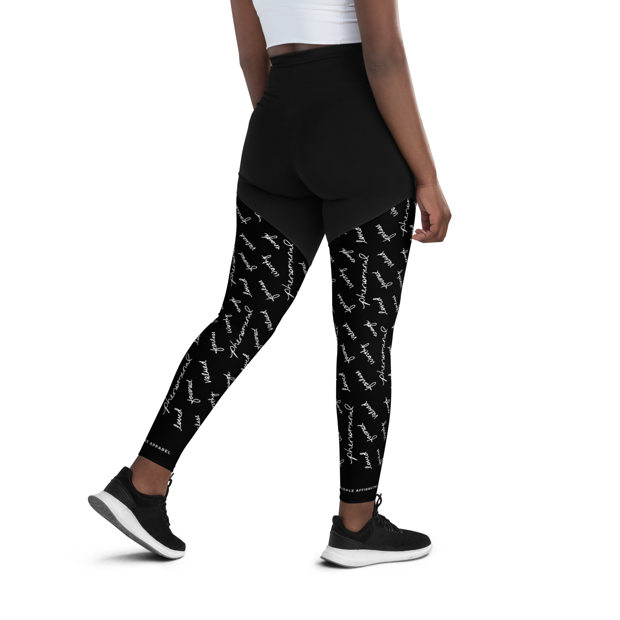 Notes of Love & Affirmation - Sports Leggings