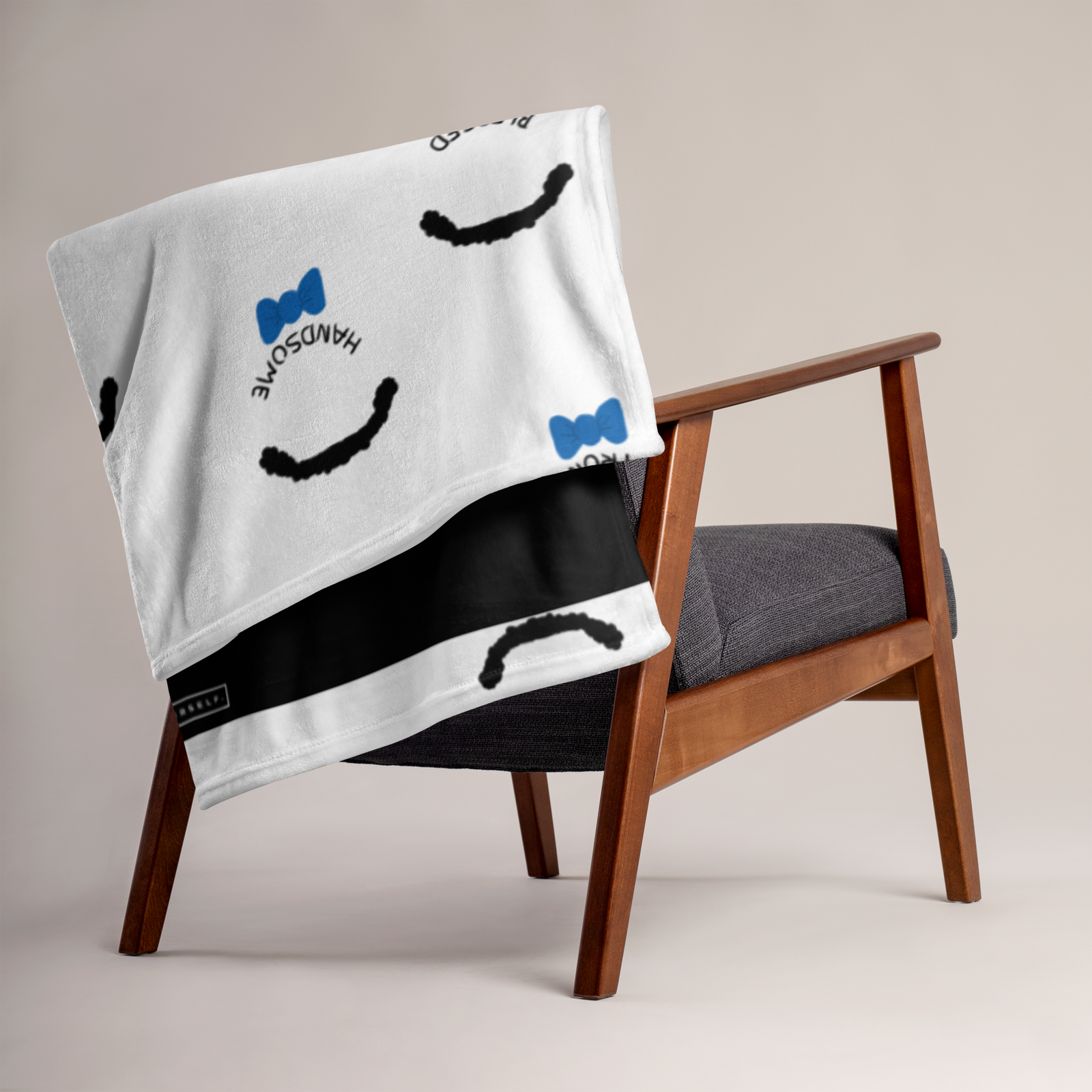 Covered in Affirmations (Boys) - Throw Blanket