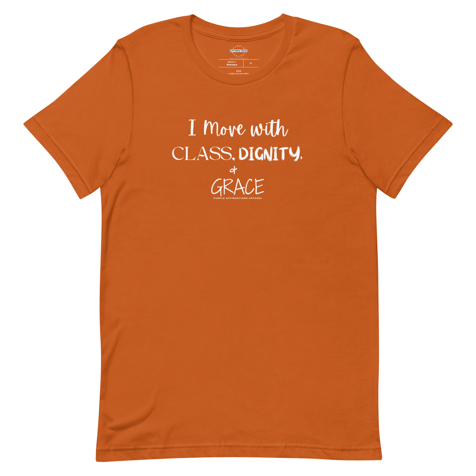 Class, Dignity & Grace (Color: Dark) - Unisex T-shirt