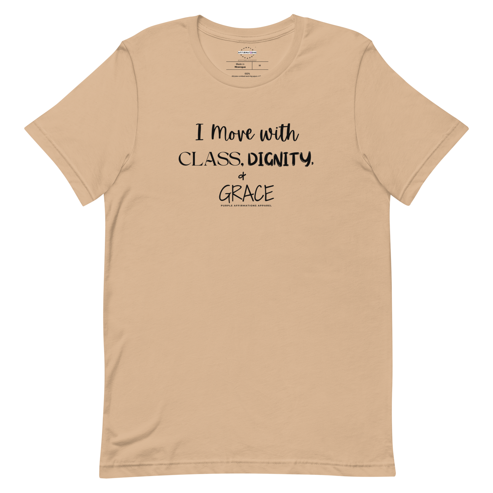 Class, Dignity & Grace (Color: Light) - Unisex T-shirt
